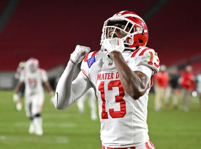 Mater Dei vs St John Bosco CIF Southern Section D1 Final November 24, 2023 Photo-Heston Quan21